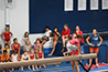 Summer camp kids perform beam routines!